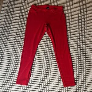 Women’s Red Leggings (M)